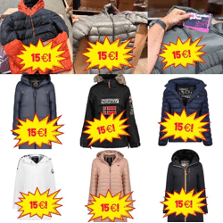 15€/Stk. Winter Mix Markenjacken A/B/C Herren Damen Kinder Canadian Peak Geographical Norway Nike Adidas Tommy Hilfiger Levi’s XS–XXXL