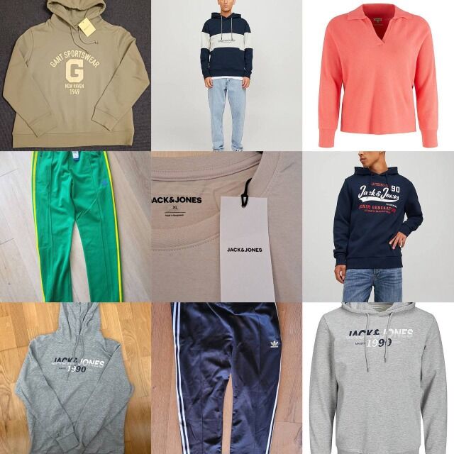 ab 6,90 € / Stk – Winter Markenbekleidung Mix A/B, Kundenrückläufer aus deutschen Marktplätzen, Top-Marken wie Nike, Adidas, Tommy Hilfiger