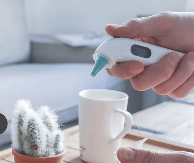 Braun IRT3030WE Infrarot-Thermometer – Kontaktloses Digitalthermometer zur präzisen Temperaturmessung