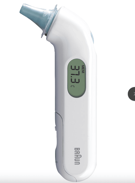 Braun IRT3030WE Infrarot-Thermometer – Kontaktloses Digitalthermometer zur präzisen Temperaturmessung
