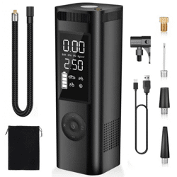 Elektrische Luftpumpe 150 PSI – Akku-Kompressor, tragbar (Überbestand, Neuware, DE-Lager)