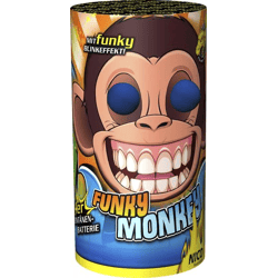 Funky Monkey, 4er-Fontänenverbund Feuerwerk