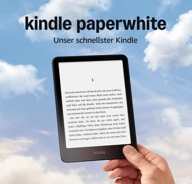 B0CFPWLGF2 Amazon Kindle Paperwhite (2024) 16GB Schwarz – Ohne Werbung