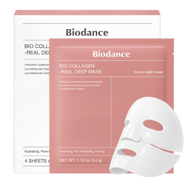 Biodance Bio Collagen Real Deep Mask 34g (4er Pack) Pink