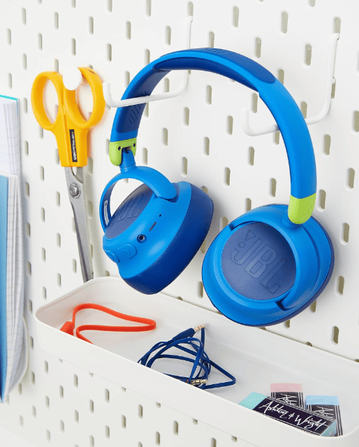 JBL JR460NCBLU Kabellose Geräuschunterdrückende Kopfhörer für Kinder