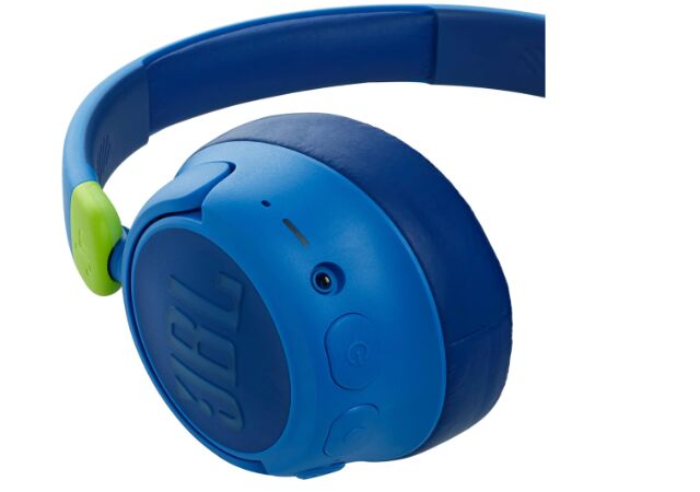 JBL JR460NCBLU Kabellose Geräuschunterdrückende Kopfhörer für Kinder