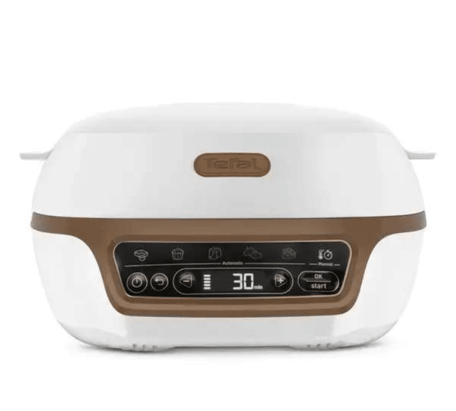 KD8001F0 Tefal Cake Factory Marron (2 Paletten / 30 Glasformen)