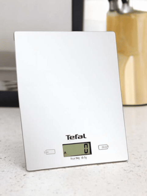 Tefal Küchenwaage BC5306V0 Silber (Karton mit 6 Stück / Palette 576 Stück / Vitré)