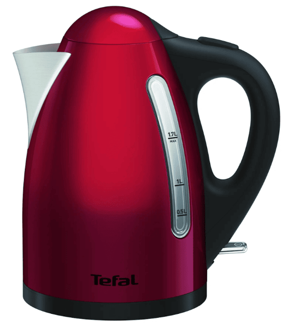 Tefal Wasserkocher 1,7 L Express (Karton mit 3 Stück / Palette 75 Stück / 4,79 kg / 0,040 m³ – Vitré)