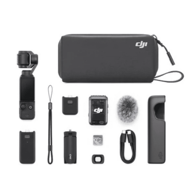 DJI Osmo Pocket 3 Kreativ Combo – Kompakte 3-Achsen Kamera