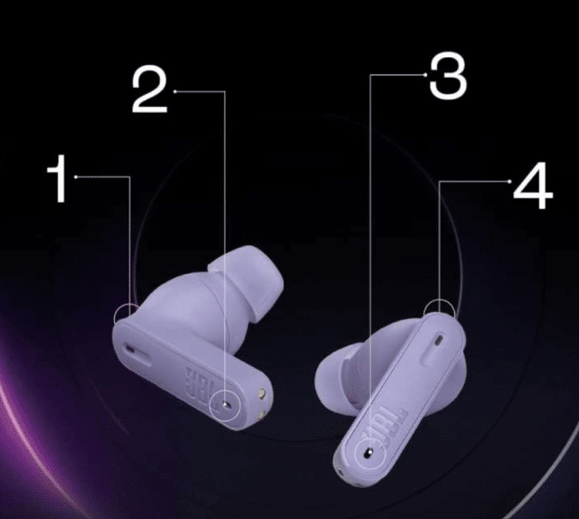 JBL TBEAMPUR Tragbarer Bluetooth-Lautsprecher – Lila