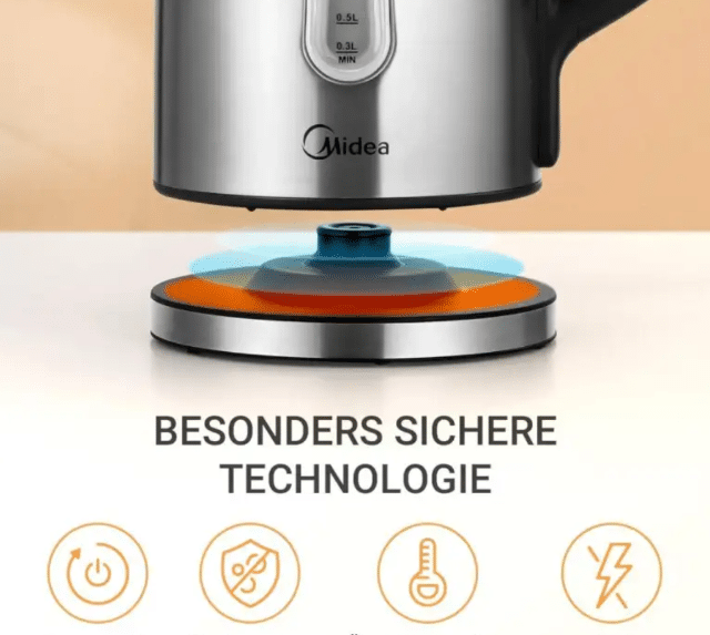 Tefal KI110511 Wasserkocher 1,7 L Express – schnell & zuverlässig