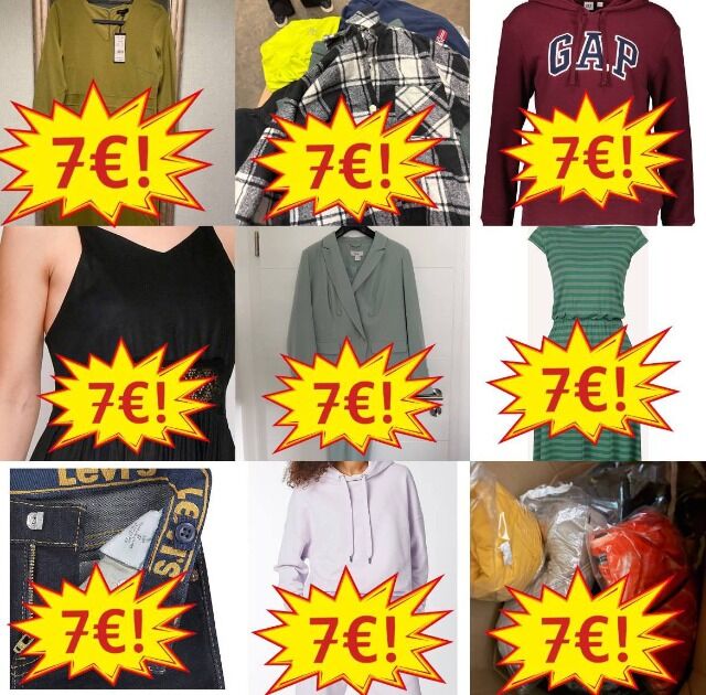 6,90 € WINTERMARKENKLEIDUNG MIX A/B – Damen & Herren, Top-Marken wie Nike, Adidas, Hilfiger, Levi’s, Originalware aus Deutschland