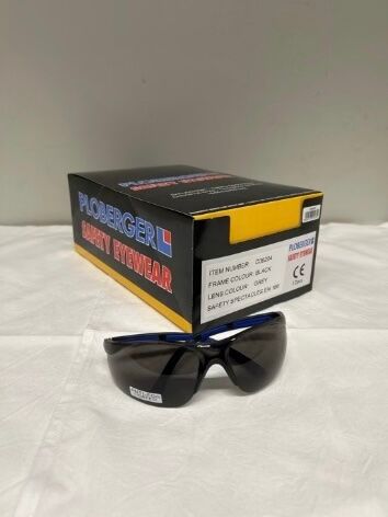 Schutzbrille black frame Restposten