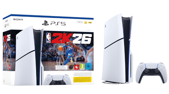 Sony PlayStation 5 NBA 2K26 Bundle – Konsole mit Spielpaket