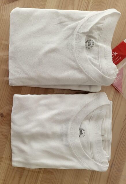 Wonder Nation Kinder T-Shirts 6er-Pack – Für Kinder 2–5 Jahre – Weiß – 100% Baumwolle – Neu & OVP