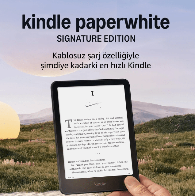 Amazon Kindle Paperwhite Signature Edition 32GB Black – E-Reader
