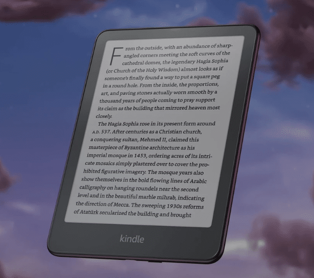 Amazon Kindle Paperwhite Signature Edition 32GB Black – E-Reader