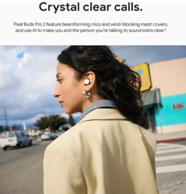 Google Pixel Buds Pro 2 Peony – Kabellose In-Ear Kopfhörer