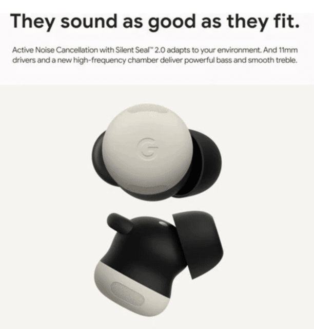 Google Pixel Buds Pro 2 Peony – Kabellose In-Ear Kopfhörer