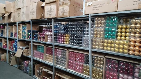 Posten: Weihnachtskugeln Echt Glas Christbaumkugeln 1454 Teile Lagerverkauf Mixpalette Mixposten Weihnachten Baumschmuck