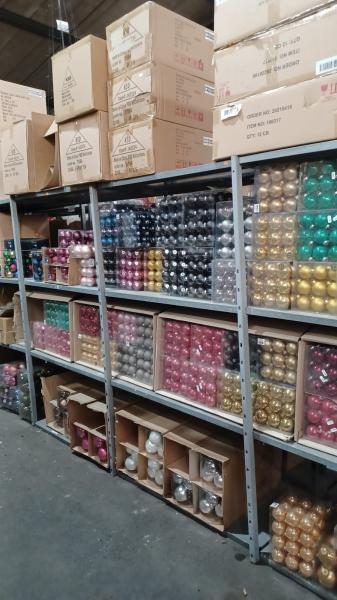 Posten: Weihnachtskugeln Echt Glas Christbaumkugeln 1454 Teile Lagerverkauf Mixpalette Mixposten Weihnachten Baumschmuck