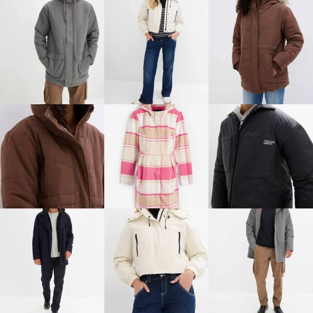 8,90 €/Stk – Herren und Damen Jacken Mix (Kategorie A), neue Kollektionen, Herbst Winter Frühling, sofort lieferbar aus deutschem Lager