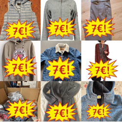 6,90 € / Stk. Winter Markenbekleidung Mix A/B, Damen und Herren, Top-Marken Nike Adidas Tommy Hilfiger Levi’s, Versand aus Deutschland