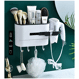 Haartrocknerhalter, Kabelhalter, Badezimmer Organizer-aufbewahrung, Ohne Bohren Ablage Organizer Nagelfrei Selbstklebend Kein Schaden, Kunst