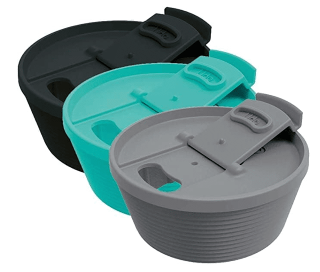 Udo Mehrwegdeckel Grau – Wiederverwendbare Deckel A-Ware