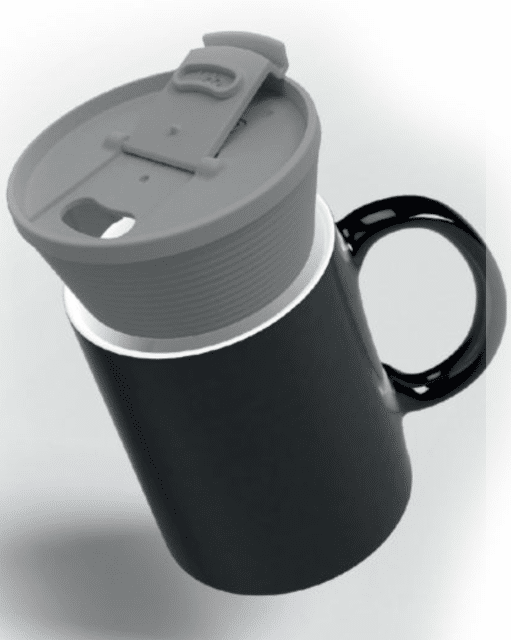 Udo Mehrwegdeckel Türkis – Wiederverwendbare Deckel A-Ware