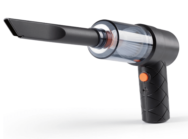 CLEANmaxx Akku-Handstaubsauger 3,7V Grau/Blau – 6-teilig – Kabellos – A-Ware