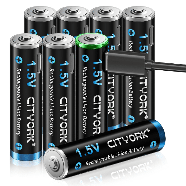 CLV USB-C Wiederaufladbare AAA Batterien – 4er Set A-Ware