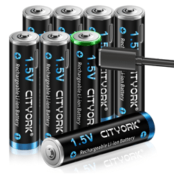 CLV USB-C Wiederaufladbare AAA Batterien – 4er Set A-Ware