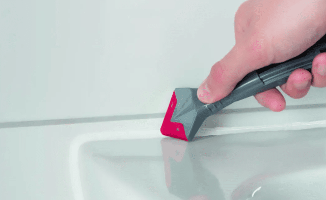 FUGENTORPEDO Silikonentferner 5 in 1 – 20 cm Grau/Rot – A-Ware