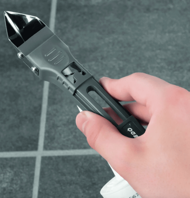 FUGENTORPEDO Silikonentferner 5 in 1 – 20 cm Grau/Rot – A-Ware