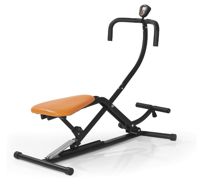 MAXXMEE Trainingsgerät Crunch & Glide Schwarz/Orange – A-Ware