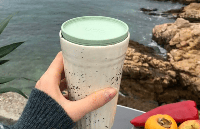 Udo Mehrwegdeckel Rosa – Wiederverwendbare Deckel A-Ware