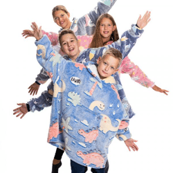 SALES: Kinder-Fleecedecke mit Ärmeln SnugHug (2 Paletten)