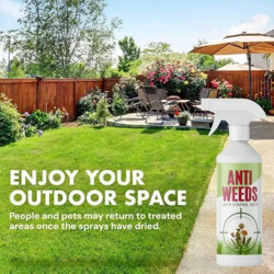 AntiWeeds - 100% natürlicher Unkrautwuchshemmer