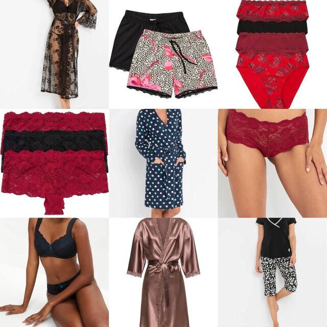 1,50 €/Stück Damenunterwäsche Mix XS–XXXL, BHs, Tops, Slips, Strings, Shorts, Pyjamas, Badebekleidung, neue Ware aus deutschen Katalogen