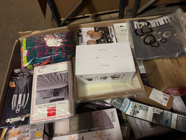 350 €/Palette Mix Paletten A/B/C aus deutschen Marktplätzen, Haushaltsgeräte, Möbel, Spielzeug, Textilien, sofort lieferbar, Export