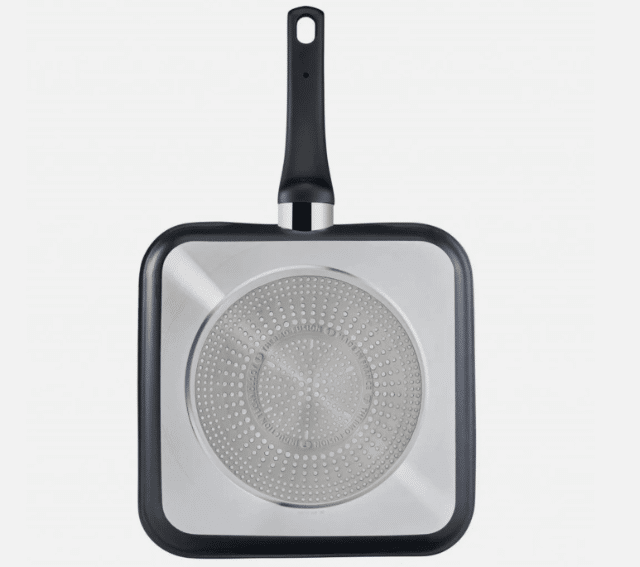 Tefal Poêle Grill 26x26 cm – Sélection Noir – Revêtement Antiadhésif – A-Ware