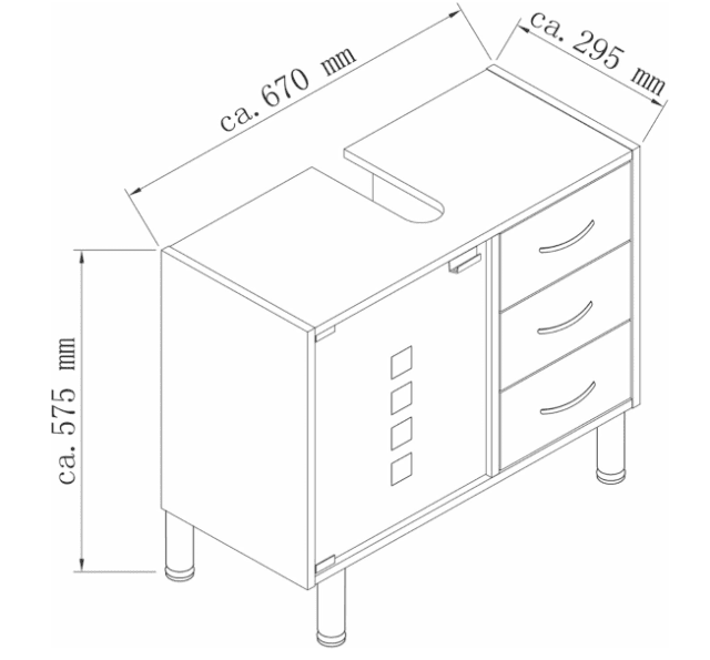Bathroom vanity unit 
