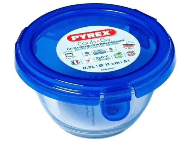 Pyrex Cook&Go – My First Pyrex Baby Set – 0,2 L Glasdose mit Deckel – A-Ware