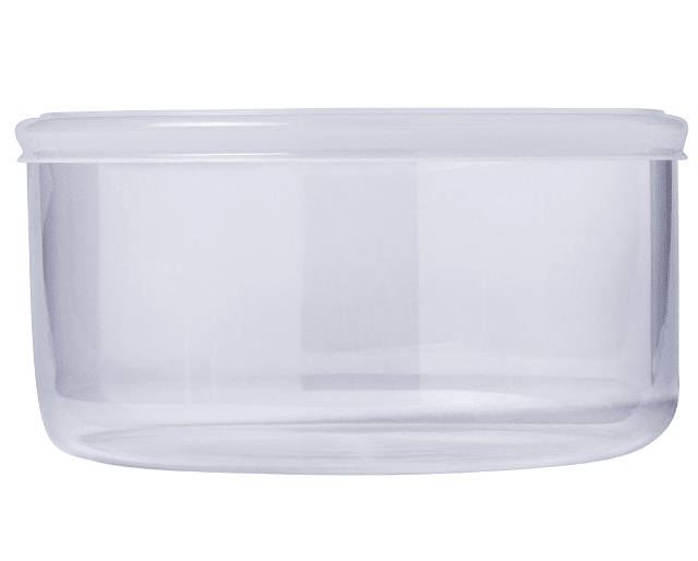 Pyrex Daily - Round glass dish 1.1 L with lid - 15 cm - A-goods