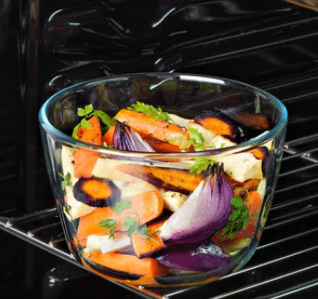 Pyrex Daily – Rundform mit Deckel 1,6 L – Glas & Kunststoff – A-Ware