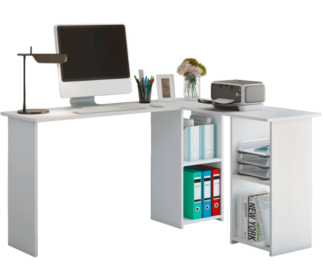 Schreibtisch „Lusias“ – 73×136×112 cm – Eckschreibtisch – A-Ware