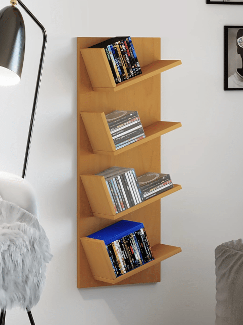 Wandregal „Lansi“ – 90×33×16 cm – Weiß – A-Ware