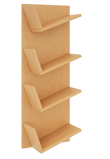 Wandregal „Lansi“ – 90×33×16 cm – Weiß – A-Ware